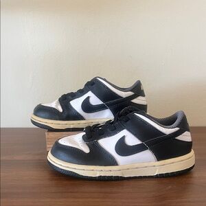 Nike Dunk Low "Panda" Toddler Size 9C